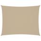Preview: Sonnensegel Oxford-Gewebe Rechteckig 2,5x3,5 m Beige