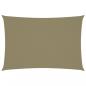 Preview: Sonnensegel Oxford-Gewebe Rechteckig 2,5x4,5 m Beige