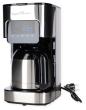 Preview: ProfiCook PC-KA 1191 Kaffeeautomat, Sensor Touch, 1,2 L, 24-Stunden-Timer, edelstahl/schwarz (501191)