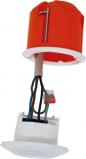 Preview: Theben LUXA 103 S360-100-12 DE-UP WH Präsenzmelder (PIR), Deckenmontage innen/außen, Unterputz/Deckeneinbau, max. 12 m, 1 x Licht, weiß (1030052)