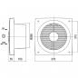 Preview: MAICO ENR 25 Wandeinbauventilator (0081.0317)