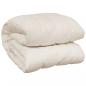Preview: Gewichtsdecke Hellcreme 200x225 cm 13 kg Stoff