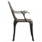 Preview: 3-tlg. Bistro-Set Aluminiumguss Bronzen