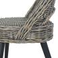 Preview: Sessel Kubu-Rattan Schwarz