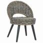 Preview: Sessel Kubu-Rattan Schwarz