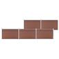 Preview: Gartenzaun WPC 872x106 cm Braun