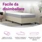 Preview: Matratze Taschenfederkern Mittel 70x200 cm