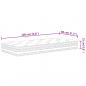 Preview: Matratze Taschenfederkern Mittel 80x200 cm