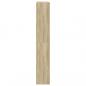 Preview: Schuhschrank Sonoma-Eiche 80x21x125,5 cm Holzwerkstoff