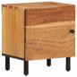 Preview: Nachttische 2 Stk. 40x33x46 cm Massivholz Akazie