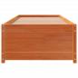 Preview: Tagesbett ohne Matratze Wachsbraun 90x200 cm Massivholz Kiefer