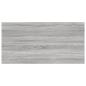 Preview: Wandregale 4 Stk. Grau Sonoma 60x30x1,5 cm Holzwerkstoff