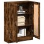 Preview: Bücherschrank Räuchereiche 82,5x30,5x115 cm Holzwerkstoff