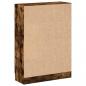 Preview: Bücherschrank Räuchereiche 82,5x30,5x115 cm Holzwerkstoff