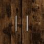 Preview: Bücherschrank Räuchereiche 82,5x30,5x115 cm Holzwerkstoff