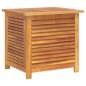 Preview: Gartenbox mit Lüftungsschlitzen 60x50x56 cm Massivholz Akazie