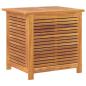 Preview: Gartenbox mit Lüftungsschlitzen 60x50x56 cm Massivholz Akazie