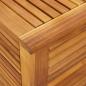 Preview: Gartenbox mit Lüftungsschlitzen 60x50x56 cm Massivholz Akazie