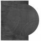 Preview: Teppich IZA Kurzflor Skandi-Stil Anthrazit 160x230 cm