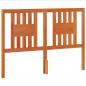 Preview: Kopfteil Wachsbraun 140 cm Massivholz Kiefer