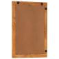 Preview: Badspiegel 50x70x2,5 cm Massivholz Akazie und Glas
