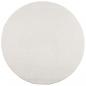 Preview: Teppich IZA Kurzflor Skandinavischer Look Creme Ø 120 cm