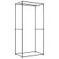 Preview: Kleiderschrank Grau 75×50×160 cm