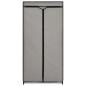 Preview: Kleiderschrank Grau 75×50×160 cm