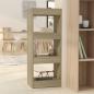 Preview: ARDEBO.de - Bücherregal/Raumteiler Sonoma-Eiche 40x30x103 cm Holzwerkstoff