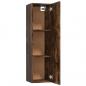 Preview: TV-Wandschrank Räuchereiche 30,5x30x110 cm