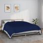Preview: ARDEBO.de - Gewichtsdecke Blau 220x260 cm 11 kg Stoff