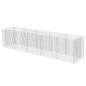 Preview: Gabionen-Hochbeet Verzinkter Stahl 450×90×100 cm