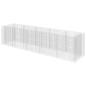 Preview: Gabionen-Hochbeet Verzinkter Stahl 450×90×100 cm