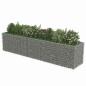 Preview: Gabionen-Hochbeet Verzinkter Stahl 450×90×100 cm
