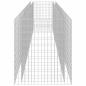 Preview: Gabionen-Hochbeet Verzinkter Stahl 450×90×100 cm