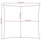 Preview: Sonnensegel Oxford-Gewebe Quadratisch 2,5x2,5 m Anthrazit