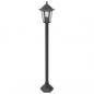 Preview: Garten-Pollerleuchte 6 Stk. E27 110 cm Aluminium Bronzefarben 