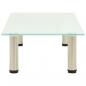 Preview: TV-Tisch 80x35x17 cm Satiniertes Hartglas