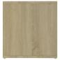 Preview: TV-Schränke 2 Stk. Weiß Sonoma-Eiche 72x35x36,5cm Holzwerkstoff