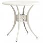 Preview: 3-tlg. Bistro-Set Aluminiumguss Weiß
