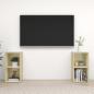 Preview: ARDEBO.de - TV-Schränke 2 Stk. Sonoma-Eiche 72x35x36,5 cm Holzwerkstoff