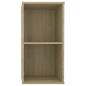 Preview: TV-Schränke 2 Stk. Sonoma-Eiche 72x35x36,5 cm Holzwerkstoff