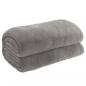 Preview: Gewichtsdecke mit Bezug Grau 120x180 cm 5 kg Stoff