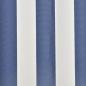 Preview: Markisenbespannung Canvas Blau & Weiß 3 x 2,5 m (ohne Rahmen)
