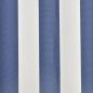 Preview: Markisenbespannung Canvas Blau & Weiß 3 x 2,5 m (ohne Rahmen)