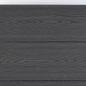 Preview: Zaunelement-Set Grau 353x186 cm WPC