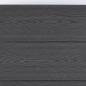 Preview: Zaunelement-Set Grau 699x186 cm WPC
