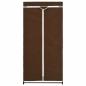 Preview: Kleiderschrank Braun 75×50×160 cm