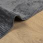 Preview: Teppich IZA Kurzflor Skandi-Stil Anthrazit 240x340 cm