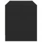 Preview: TV-Schrank mit Glastüren Schwarz 68x37x42 cm